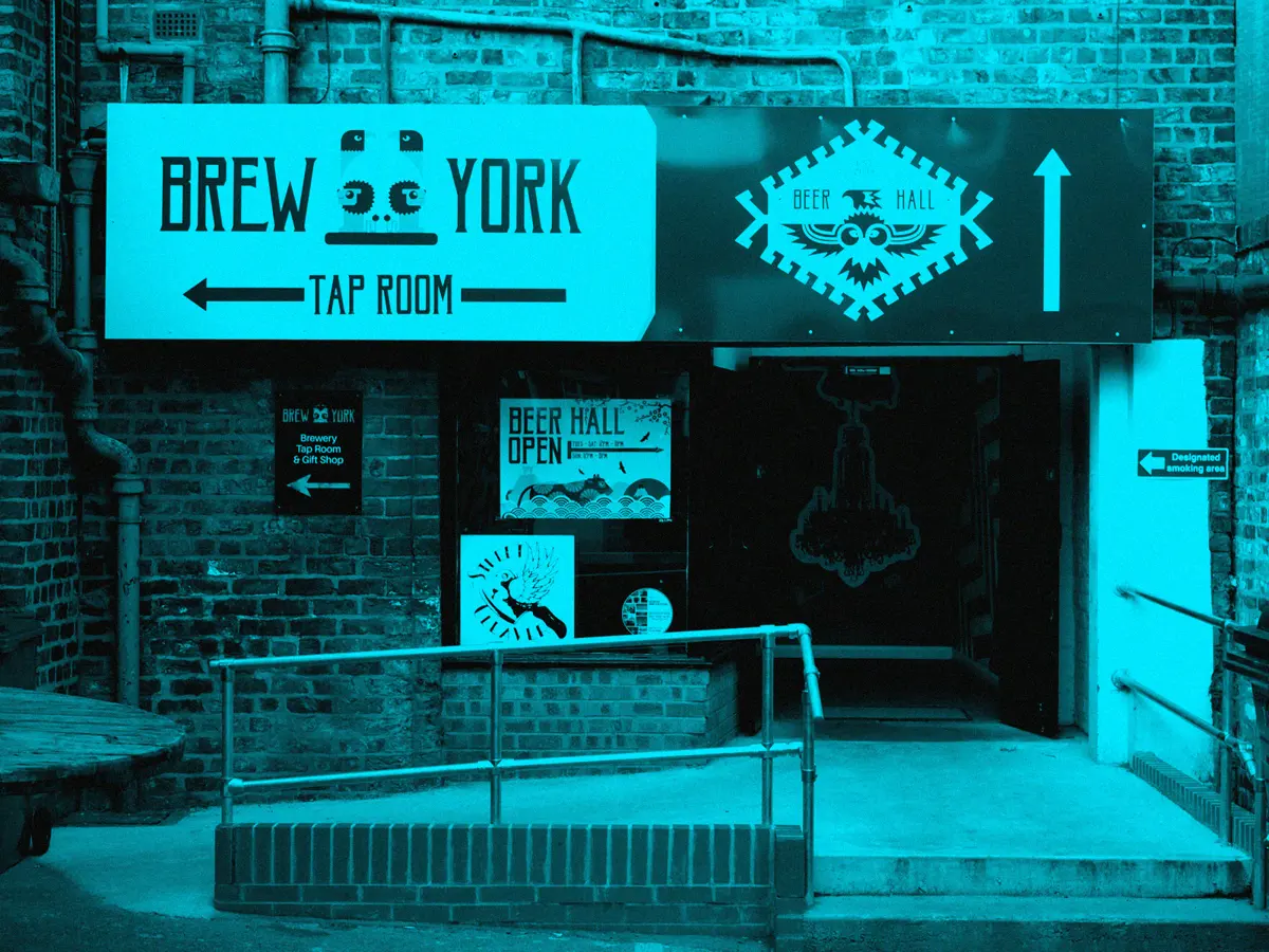 Brew York tap room off Walmgate, York