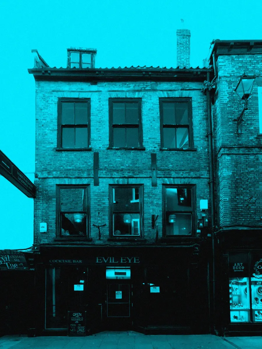 The Evil Eye building on Stonegate, York