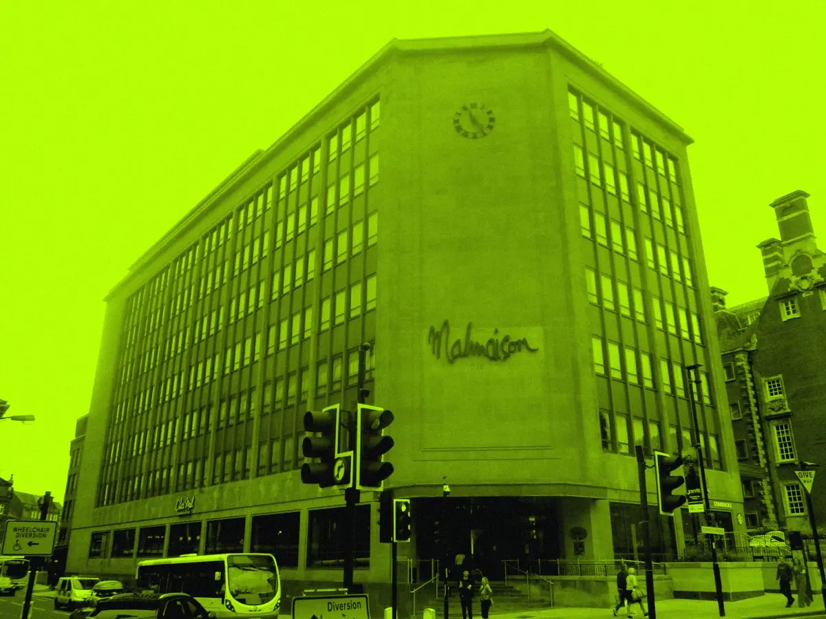 The Malmaison hotel, home of Sora Sky Bar, York
