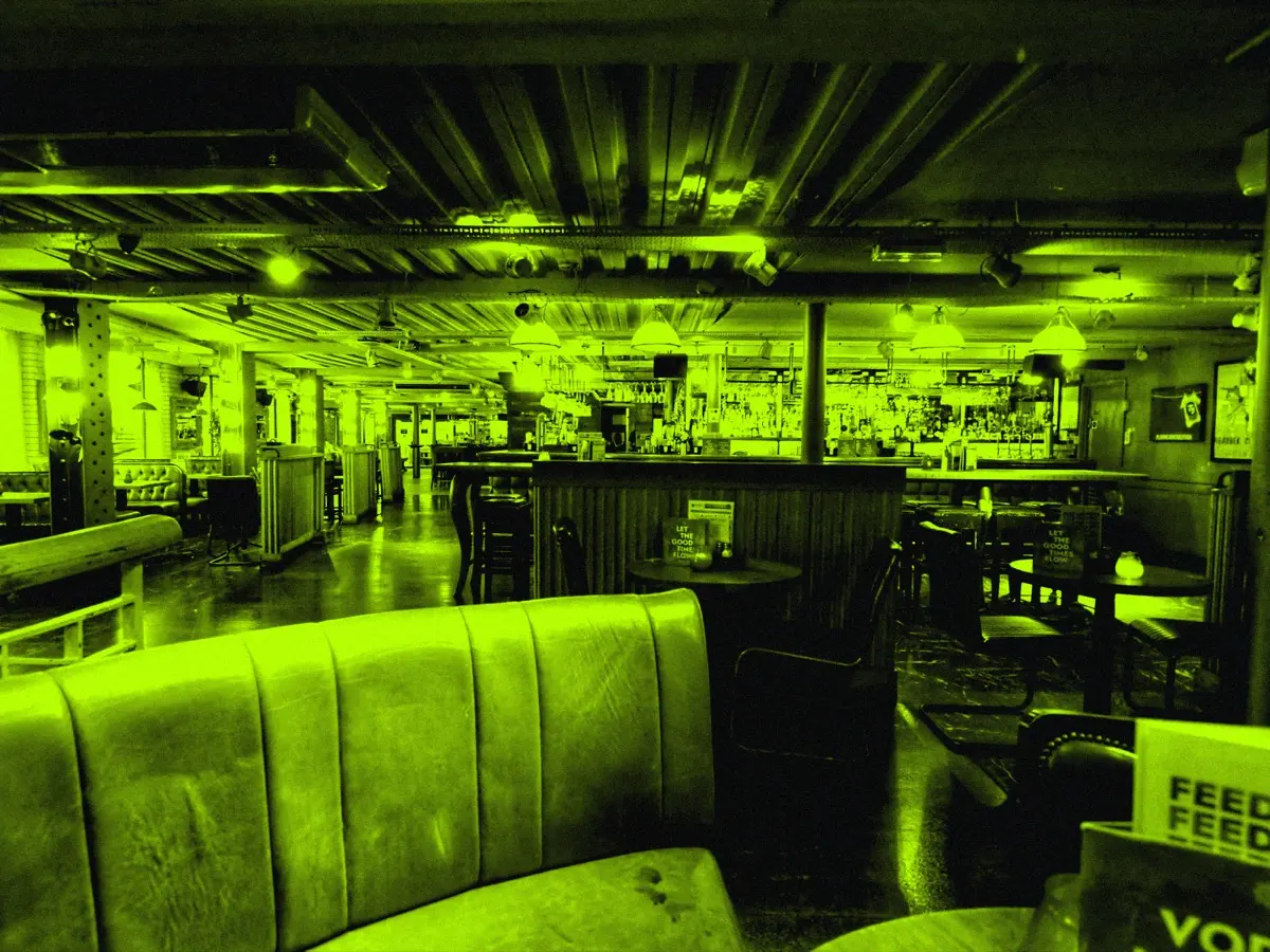 Inside Revolution on Coney Street, York